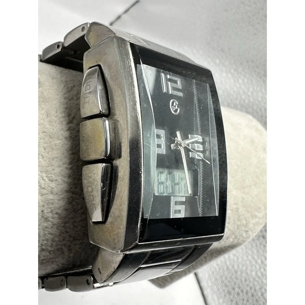 George‎ GEO22940W Mens Tank Watch New Battery 34MM 8